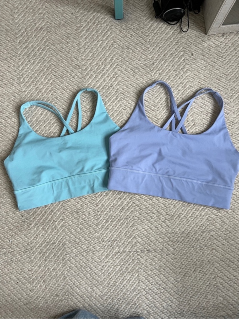 Bundle of 2 Lululemon longline energy bras - size 10